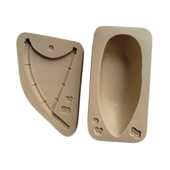 Molde de Silicone  Barco 3D M - Cód 1701