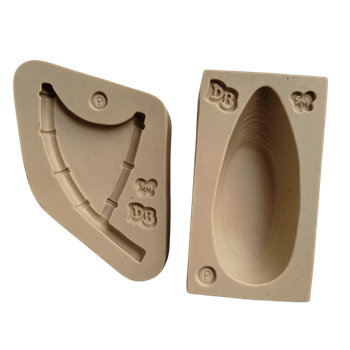 Molde de Silicone  Barco 3D P - Cód 1700