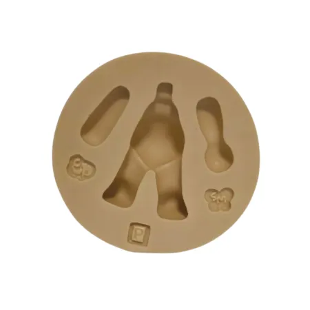 Molde de Silicone Barrigudinhos Paixão P  - Cód 2192