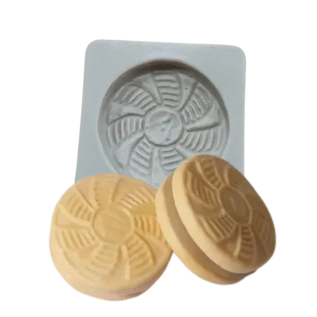 Molde de Silicone Bolacha Mousse - Cód 518