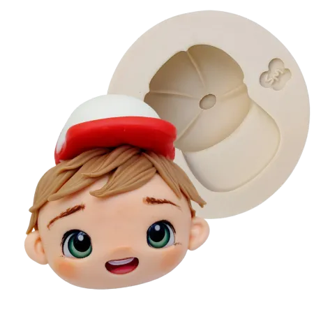 Molde de Silicone Boné - cód 2266