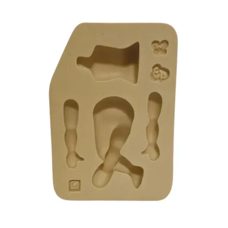 Molde de Silicone  Boneca Sentada Paixão Charmosa G - Cód 2182