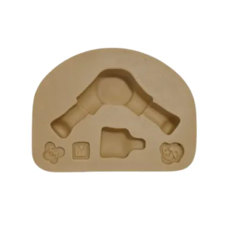 Molde de Silicone Bonequinhos Sentado Paixão M - Cód 2177
