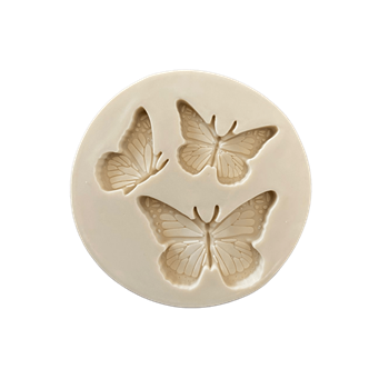 Molde de Silicone Borboletas Outono - Cód 1713