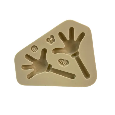 Molde de Silicone Bracinhos para Ratinhos G - Cód 2041