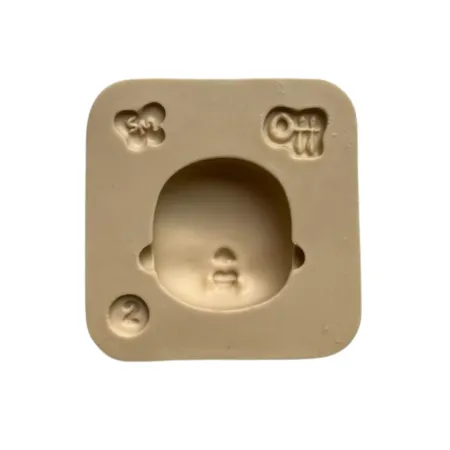 Molde de Silicone Cabecinha Mini Encantos 2 - Cód 2100