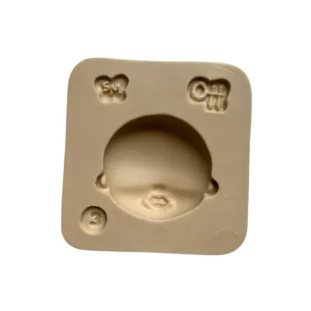 Molde de Silicone Cabecinha Mini Encantos 3 - Cód 2101