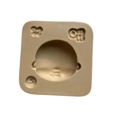 Molde de Silicone Cabecinha Mini Encantos 5 - Cód 2103
