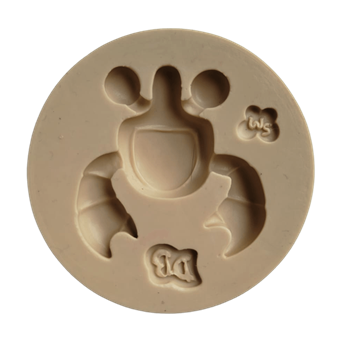Molde de Silicone Caranguejo da Ilha - Cód 1693