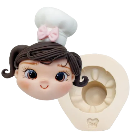 Molde de Silicone Chapéu Cozinheiro - cód 2270
