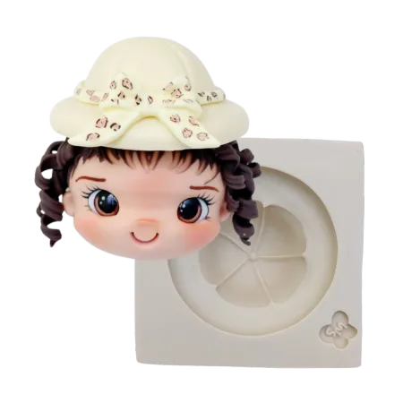 Molde de Silicone Chapéu de Safari- cód 2269