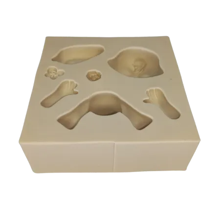 Molde de Silicone Coelhinho da Turminha - cód 2273