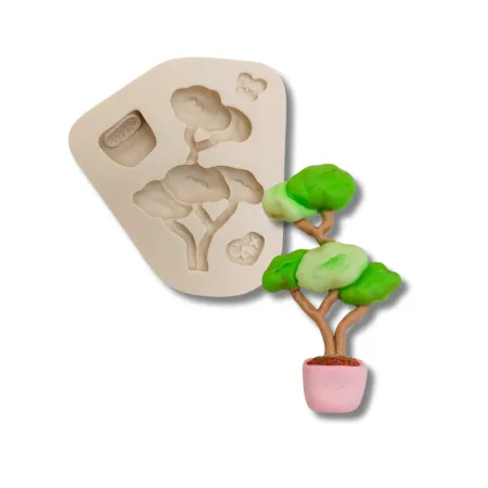 Molde de Silicone Collor Goods Bonsai  - Cód 1746