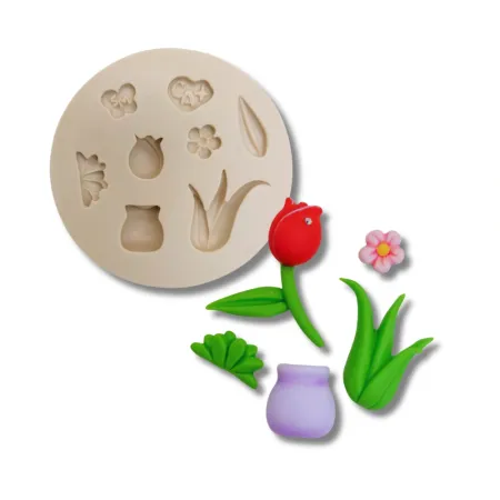 Molde de Silicone Collor Goods Jardim - Cód 1743