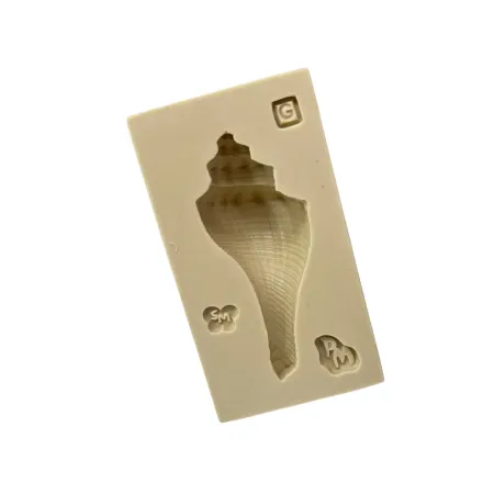 Molde de Silicone Concha Caracol do Mar G - Cód 2069