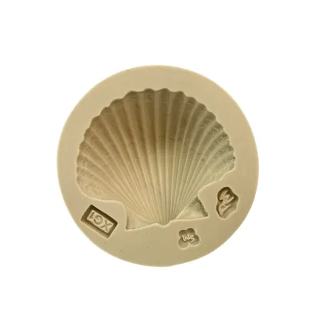 Molde de Silicone Conchas do Mar Realista XG1 - Cód 2065