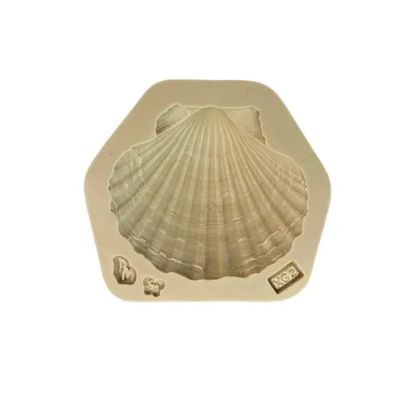 Molde de Silicone Conchas do Mar Realista XG2 - Cód 2066