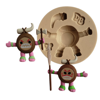 Molde de Silicone Coquinho da Ilha - Cód 1706