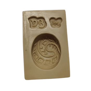 Molde de Silicone Coração do Oceano - Cód 1689