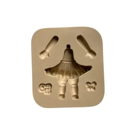 Molde de Silicone Corpinho Mini Encantos Babadinho - Cód 2114