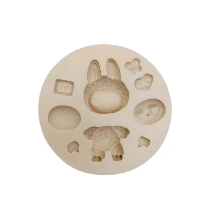 Molde de Silicone Criaturinhas Cut PP - Cód 1737