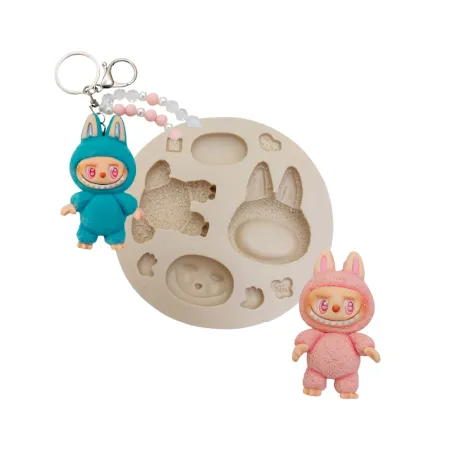 Molde de Silicone Criaturinhas Cut M- Cód 1739