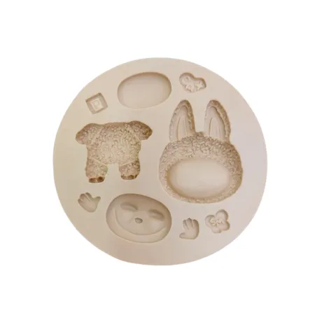 Molde de Silicone Criaturinhas Cut P - Cód 1738