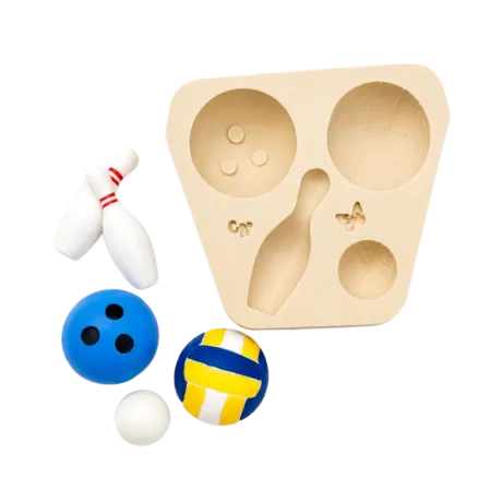 Molde de Silicone Esportes 2 - cód 2302