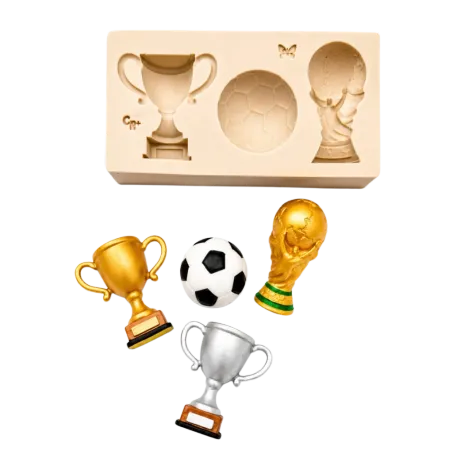Molde de Silicone Esportes Campeão - cód 2303
