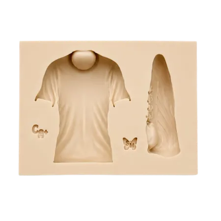 Molde de Silicone Esportes Futebol - cód 2304