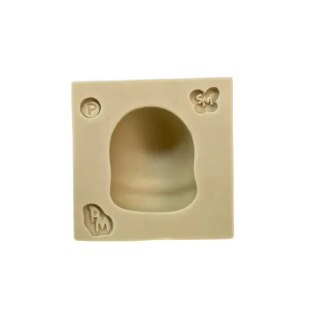 Molde de Silicone Fábrica de Bonecos - Cabecinha P Cód 2047
