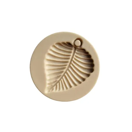 Molde de Silicone Folha Pingo - cod 1729