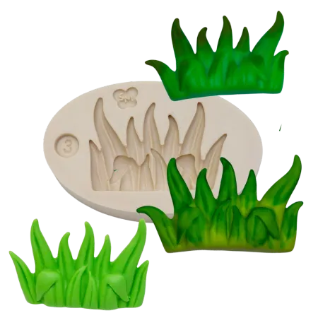 Molde de Silicone Graminha 3 - cód 2265