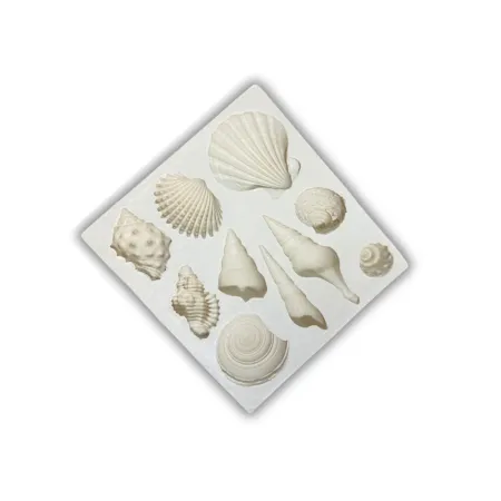 Molde de Silicone Kit Conchas - Cód 284