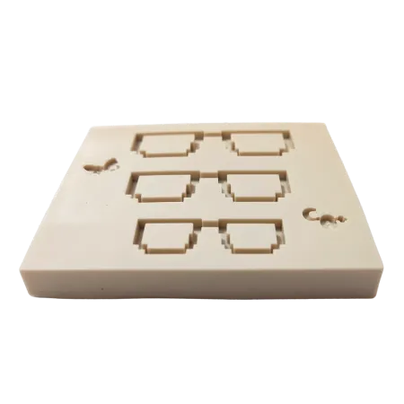 Molde de Silicone Kit Óculos Gamer - cód 2327