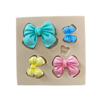 Molde de Silicone Lacinhos Algodão Doce - Cód 1712