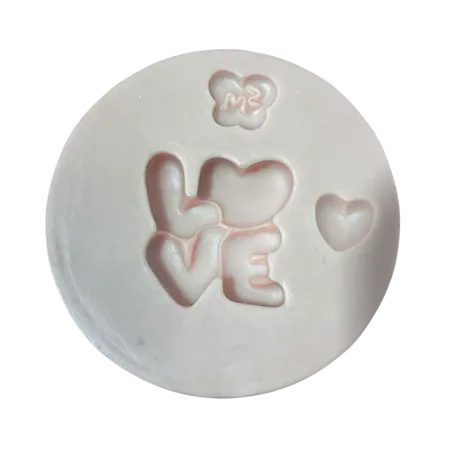 Molde de Silicone Love - Cód 2297