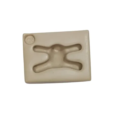 Molde de Silicone Mag 4 Patinhas  - cód 1920