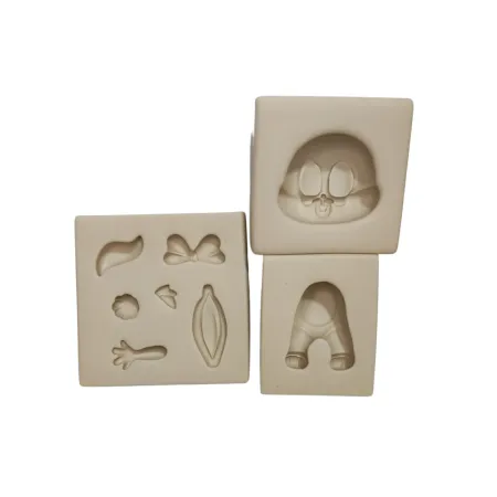 Molde de Silicone Mag Baby Coelhos Tunes - Cód 1967