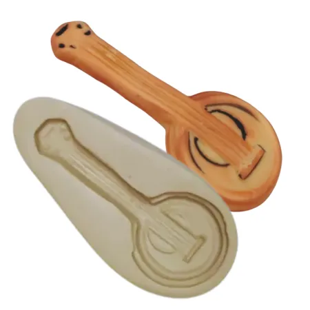 Molde de Silicone Mag Banjo - cód 1962