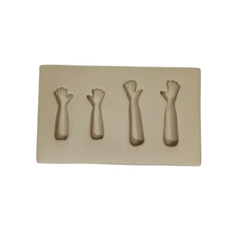 Molde de Silicone Mag Bracinhos com Dedinhos - cód 1857
