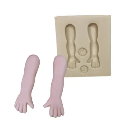 Molde de Silicone Mag Bracinhos M - Cód 1862