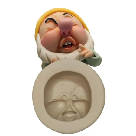 Molde de Silicone Mag Cabeça Atchim G - cód 1954