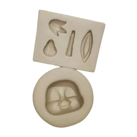 Molde de Silicone Mag Cabeça Cabrinha / Bodinho - cód 1919