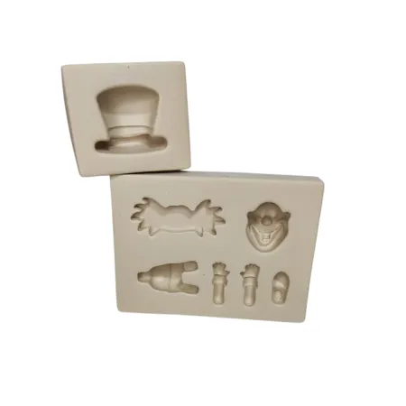 Molde de Silicone Mag Chapeleiro Maluquete - cód 1989
