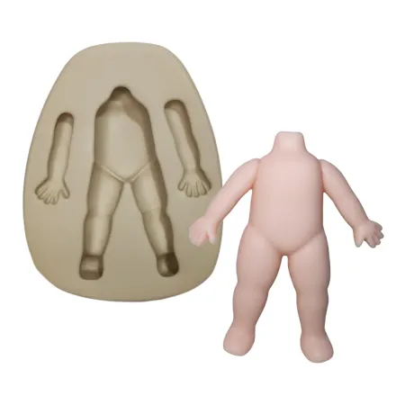 Molde de Silicone Mag Corpinho Fofis G - cód 1842