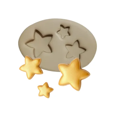 Molde de Silicone Mag Estrelinhas - cód 1902