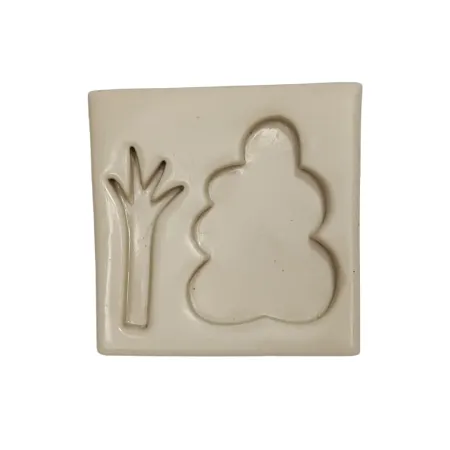 Molde de Silicone Mag Mini Árvore Bosque - cód 1887