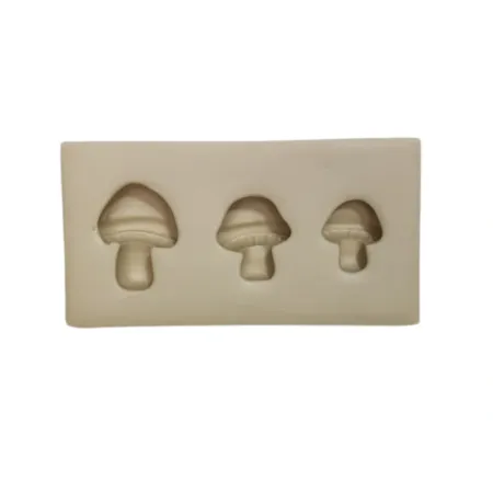 Molde de Silicone Mag Mini Cogumelos - cód 2129