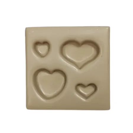 Molde de Silicone Mag Mini Corações - cód 2019